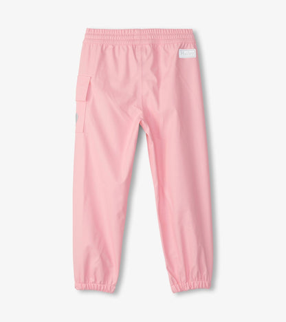 Classic Pink Kids Rain Pants - Hatley Girls