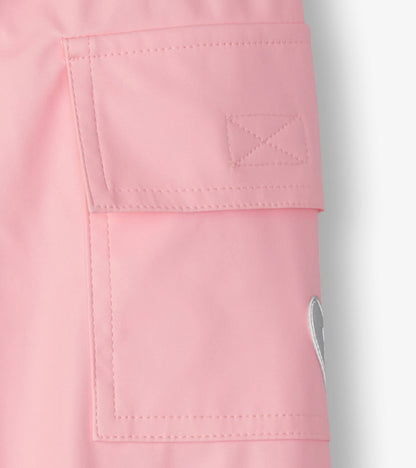 Classic Pink Kids Rain Pants - Hatley Girls