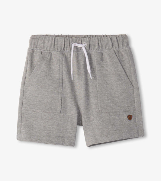 Boys Athletic Grey Relaxed Shorts - Hatley Boys