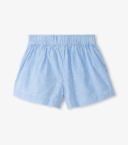 Girls Neon Dots Paper Bag Shorts - Hatley Girls