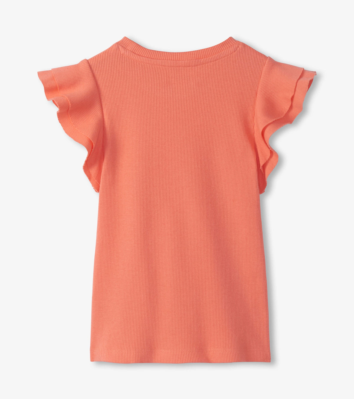 Girls Coral Fusion Ruffle Sleeve Tank - Hatley Girls