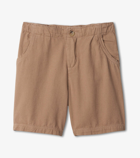 Boys Classic Khaki Twill Shorts - Hatley Boys