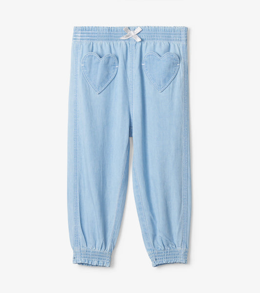 Baby & Toddler Girls Denim Baggy Pants - Hatley Baby & Toddler