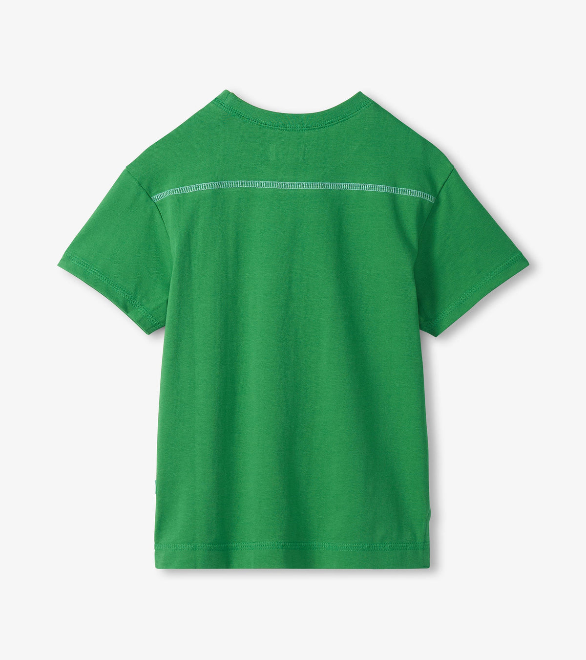 Boys Lucky Green Drop Shoulder T-Shirt - Hatley Boys