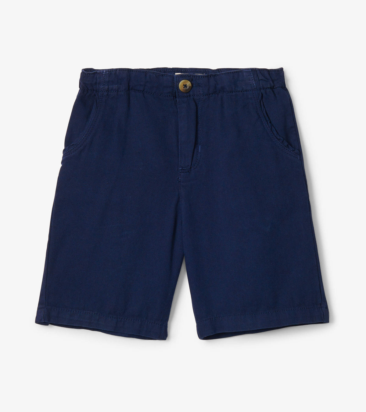 Boys Navy Twill Shorts - Hatley Boys