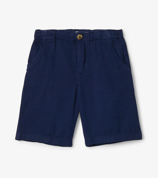 Boys Navy Twill Shorts - Hatley Boys