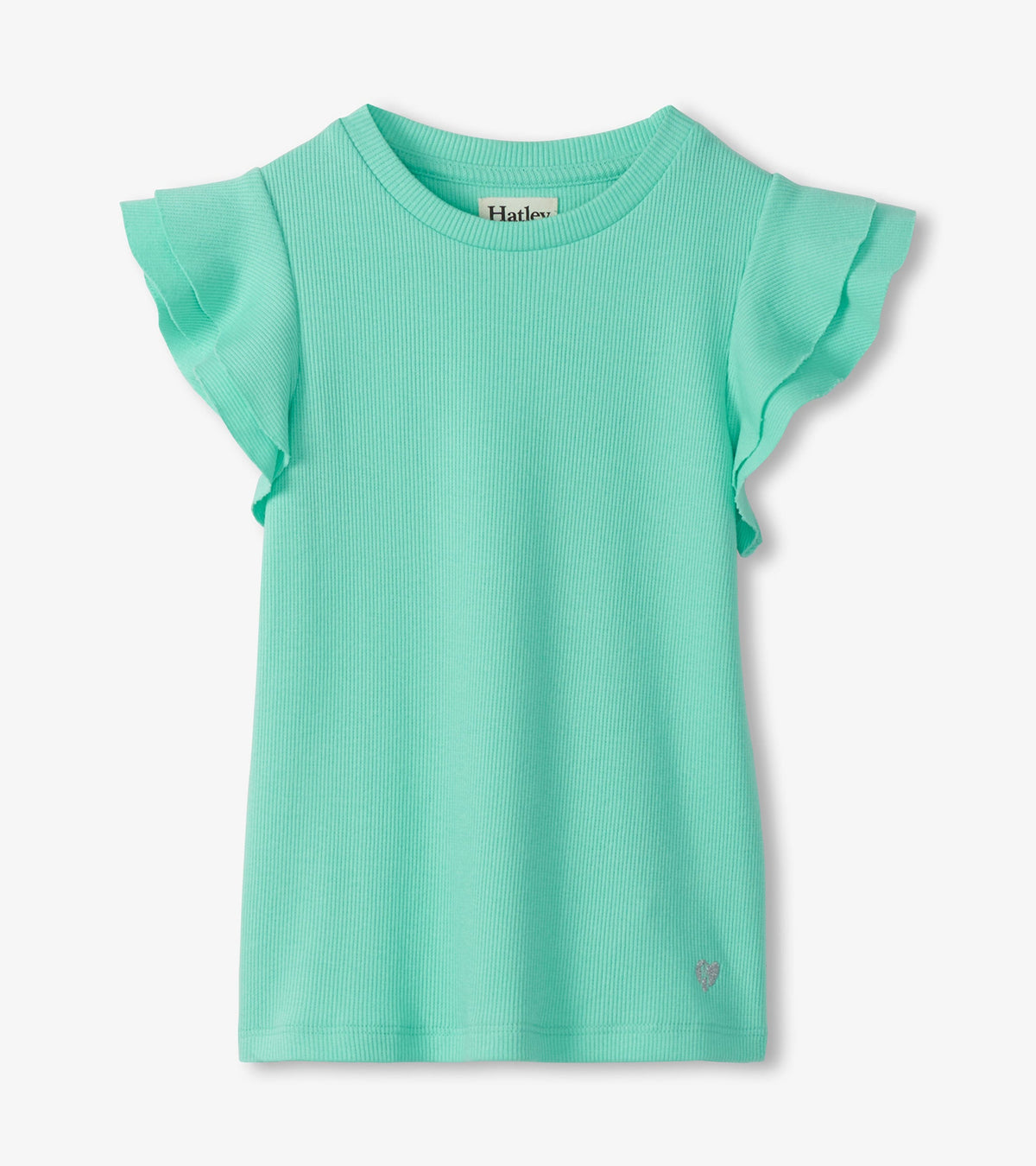 Girls Opal Ruffle Sleeve Tank - Hatley Girls