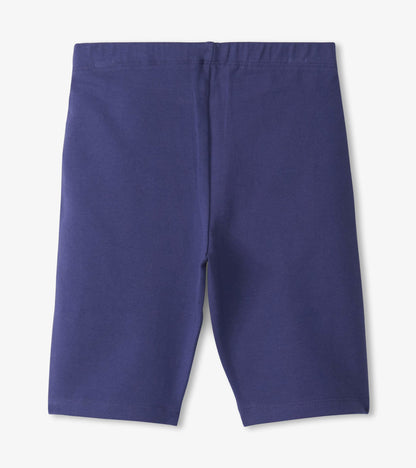 Girls Navy Bike Shorts - Hatley Girls