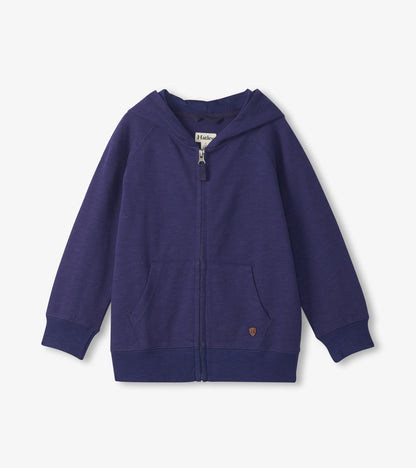 Boys Patriot Blue Full-Zip Hoodie - Hatley Boys
