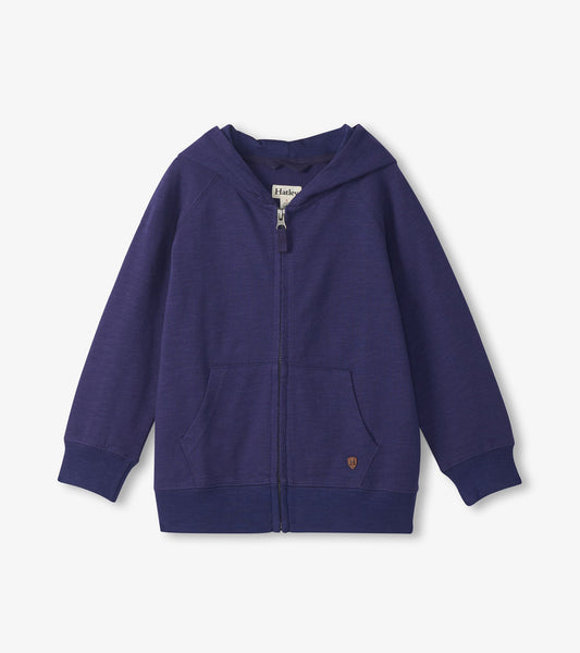 Boys Patriot Blue Full-Zip Hoodie - Hatley Boys