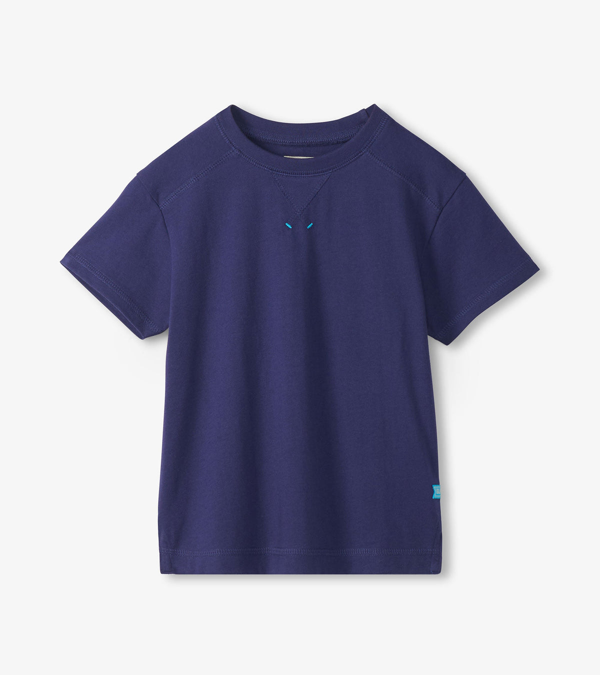 Boys Patriot Blue Drop Shoulder T-Shirt - Hatley Boys
