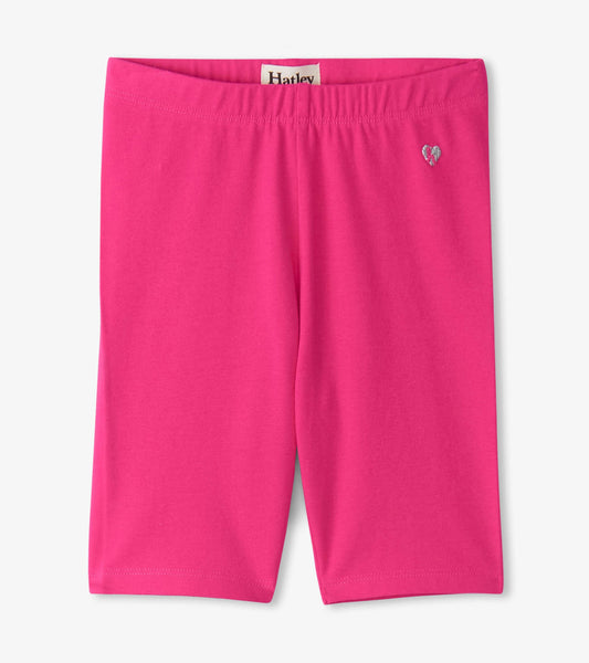 Girls Fuschia Bike Shorts - Hatley Girls