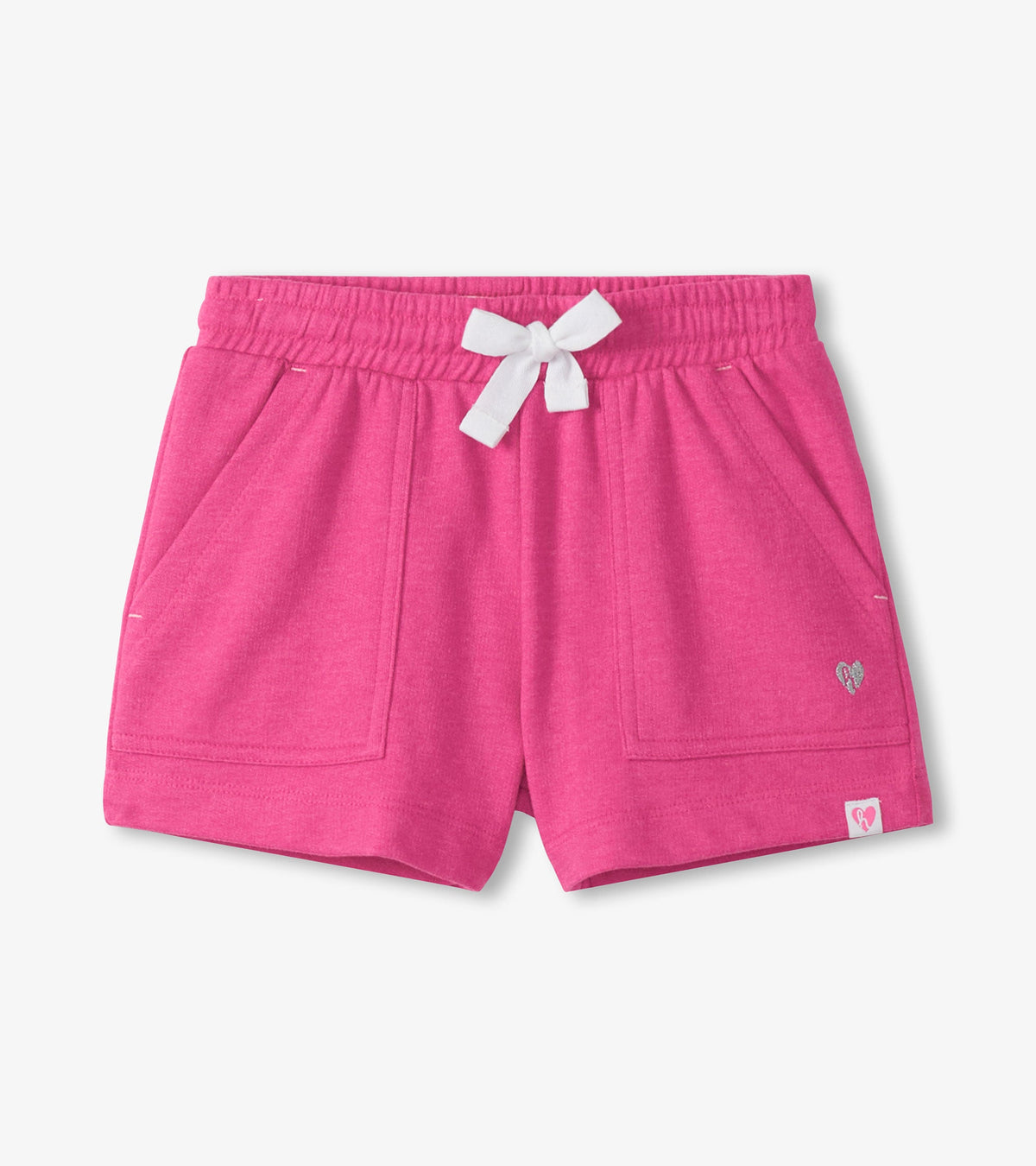 Girls Raspberry Rose Easy Basic Shorts - Hatley Girls