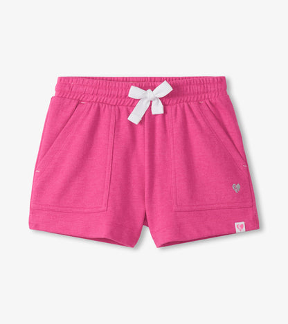 Girls Raspberry Rose Easy Basic Shorts - Hatley Girls