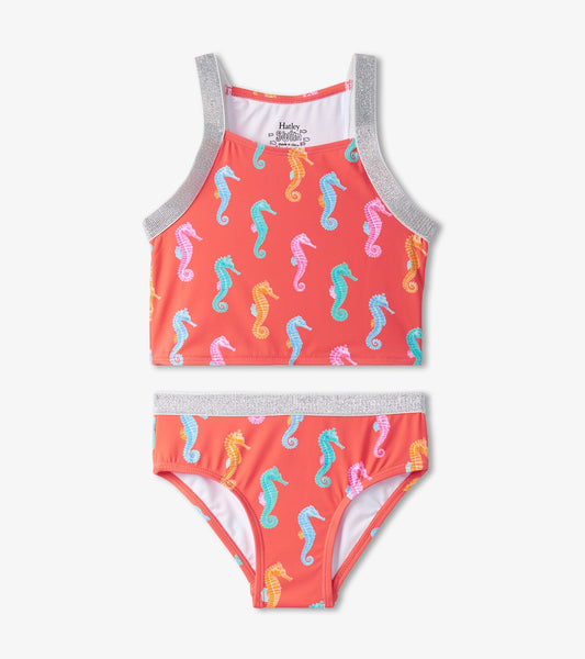 Girls Painted Sea Horse Tankini Set - Hatley Girls