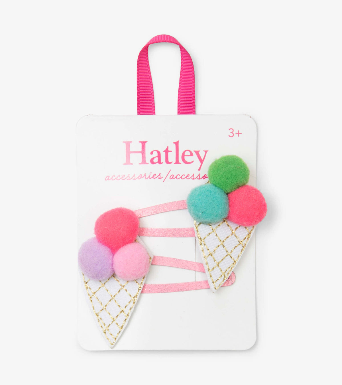 Pom Pom Cones Snap Clips - Hatley Girls