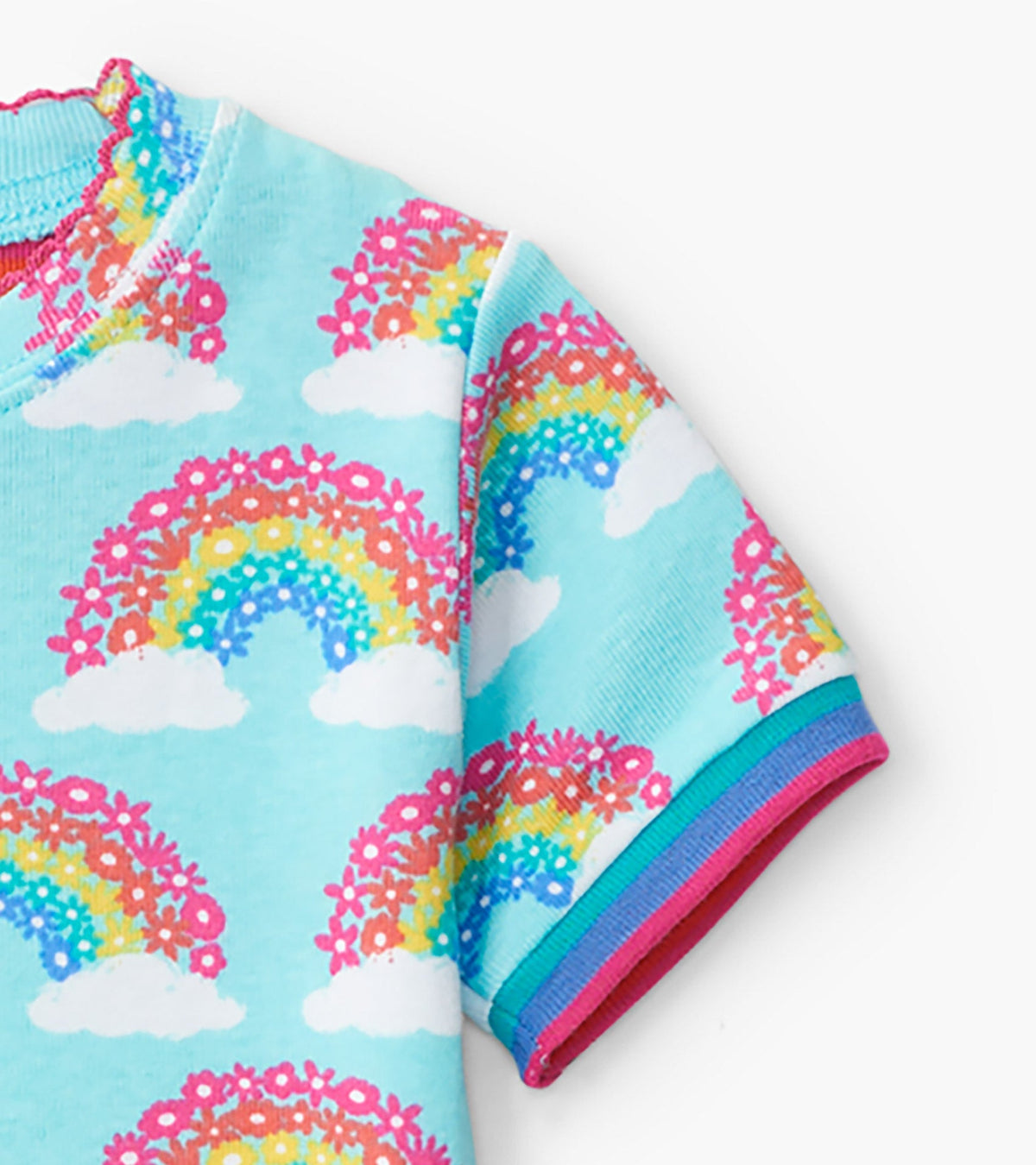 Magical Rainbows Organic Cotton Short Pajama Set - Hatley Girls