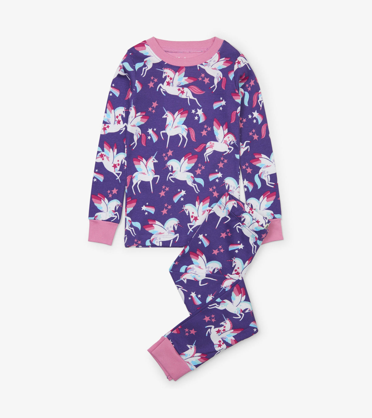 Rainbow Winged Unicorns Pajama Set - Hatley Girls