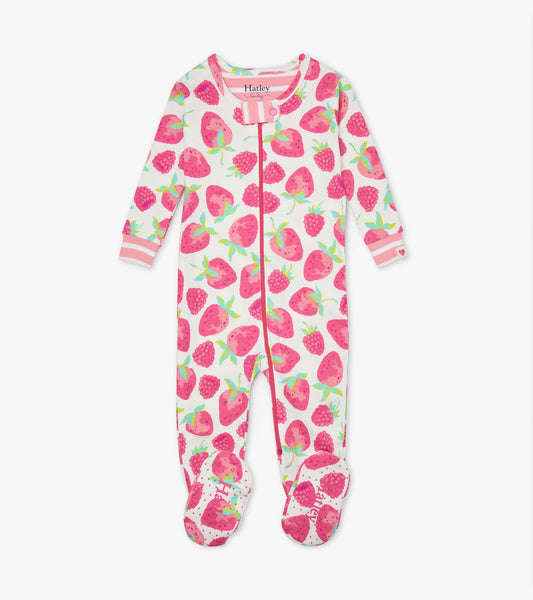 Baby Delicious Berries Cotton Footed Sleeper - Hatley Baby & Toddler