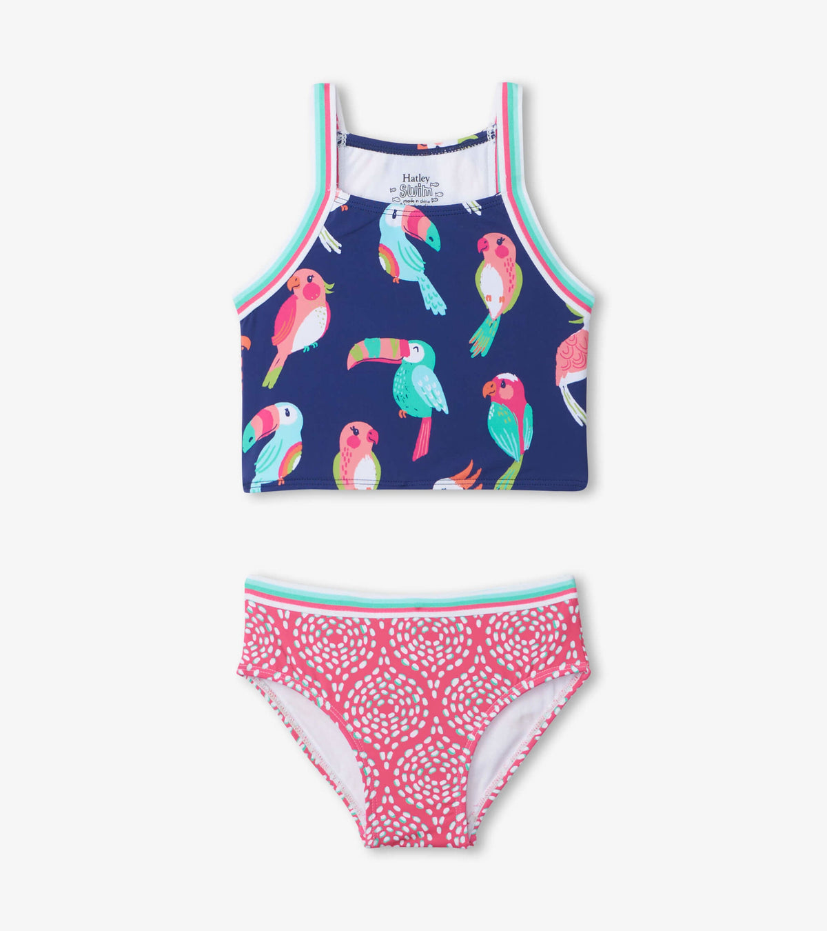 Tropical Birds Tankini Set - Hatley Girls