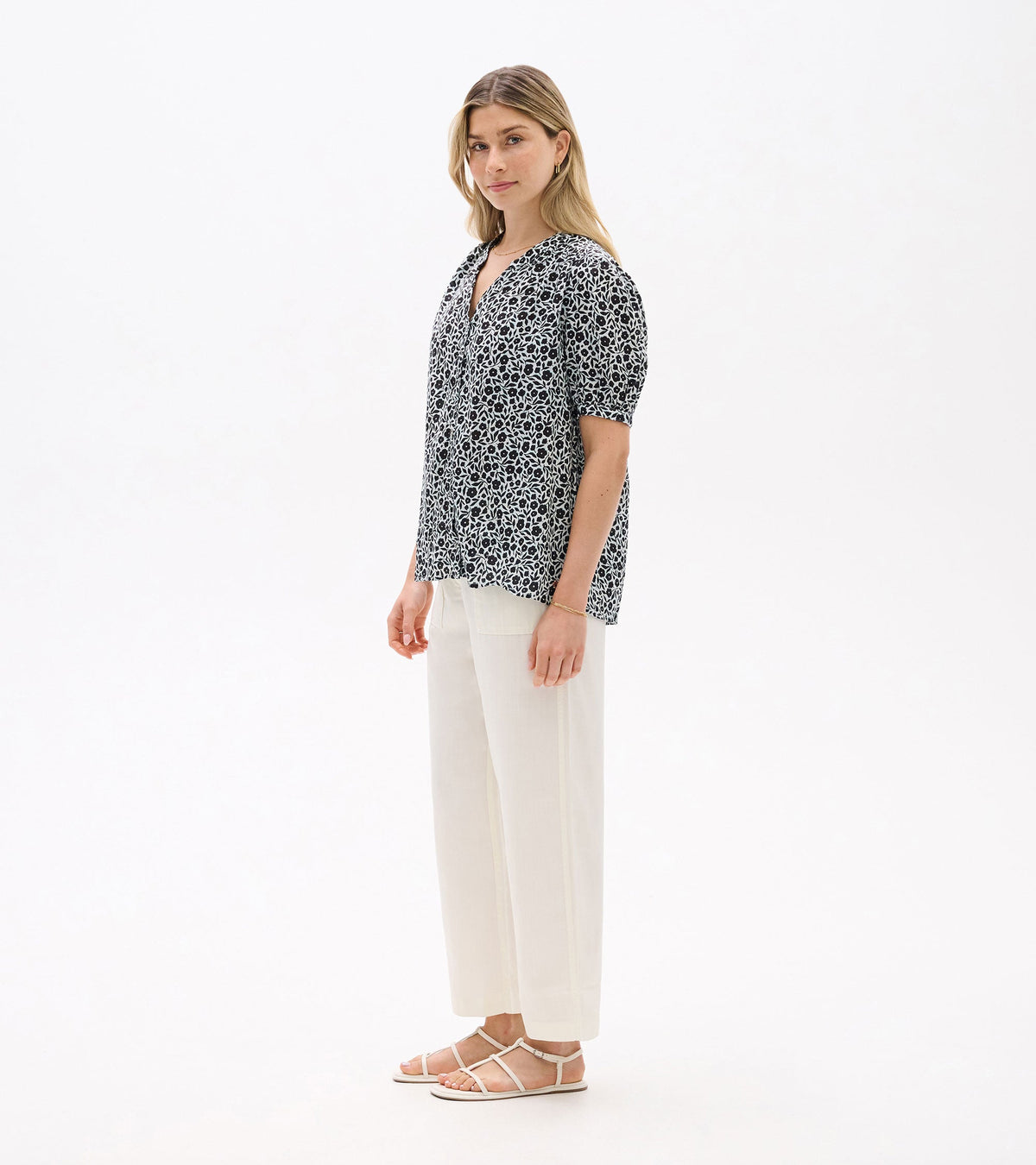 Ivy Blouse - Mini Fresh Flowers - Hatley Women