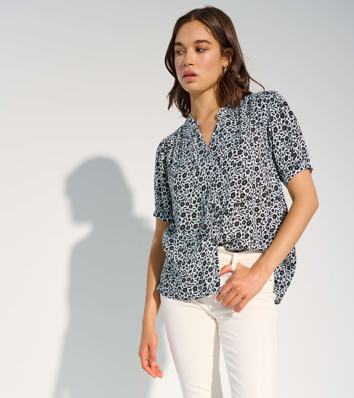 Ivy Blouse - Mini Fresh Flowers - Hatley Women