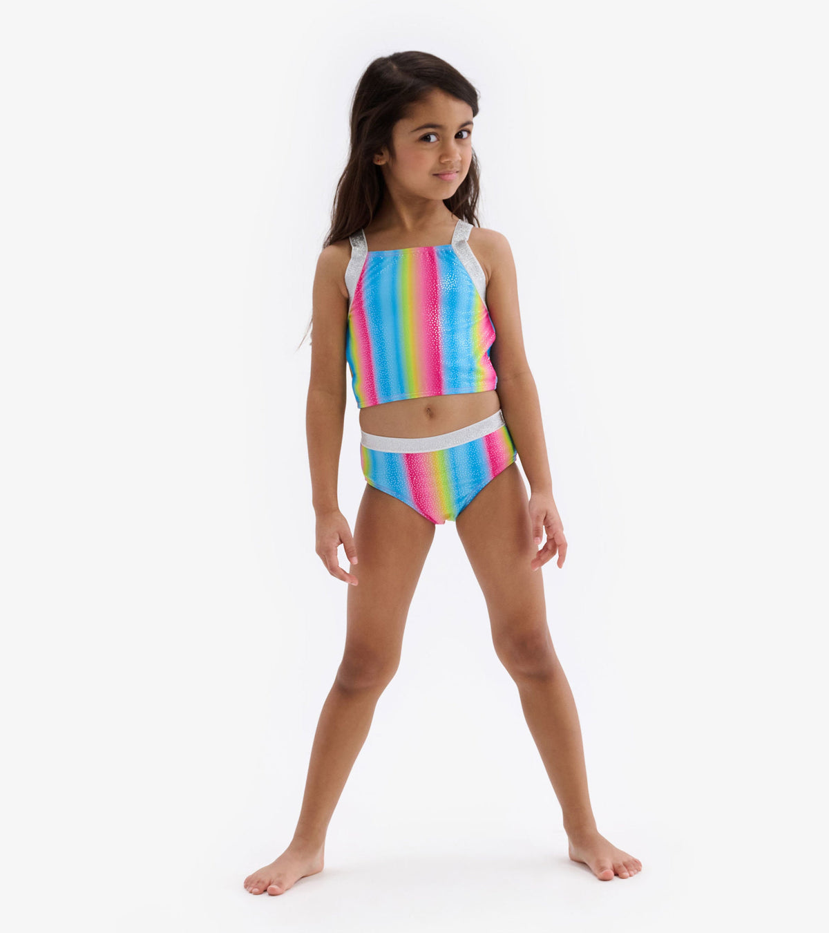 Jelly Bean Rainbow Tankini Set - Hatley Girls