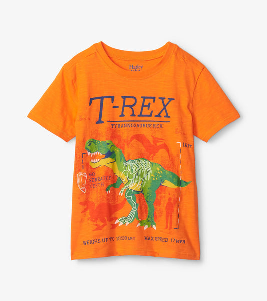 T-Rex Glow In The Dark Graphic Tee - Hatley Boys