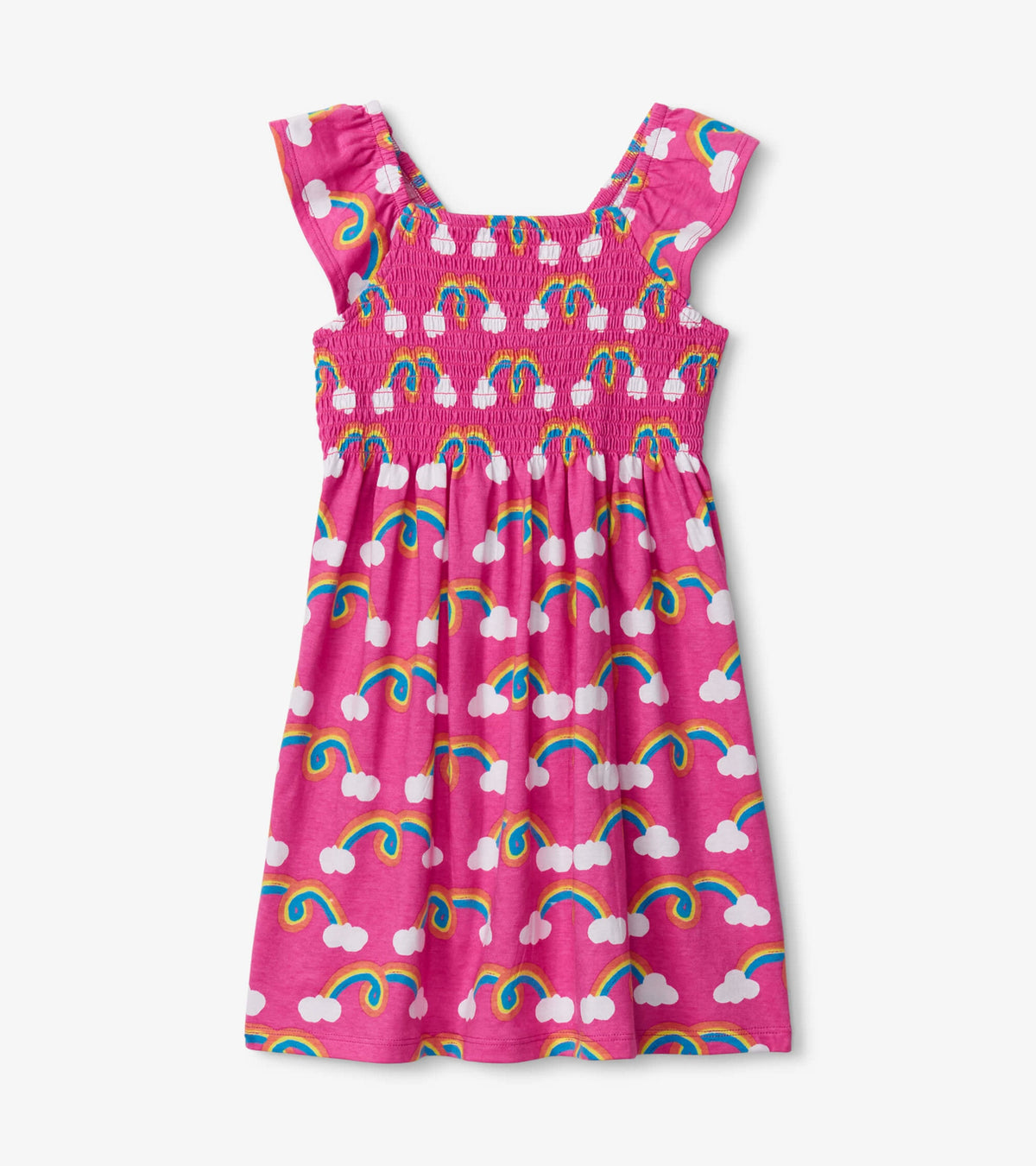 Rainbow Arch Smocked Dress - Hatley Girls