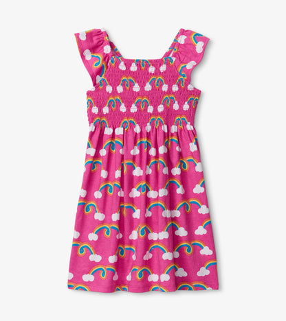Rainbow Arch Smocked Dress - Hatley Girls