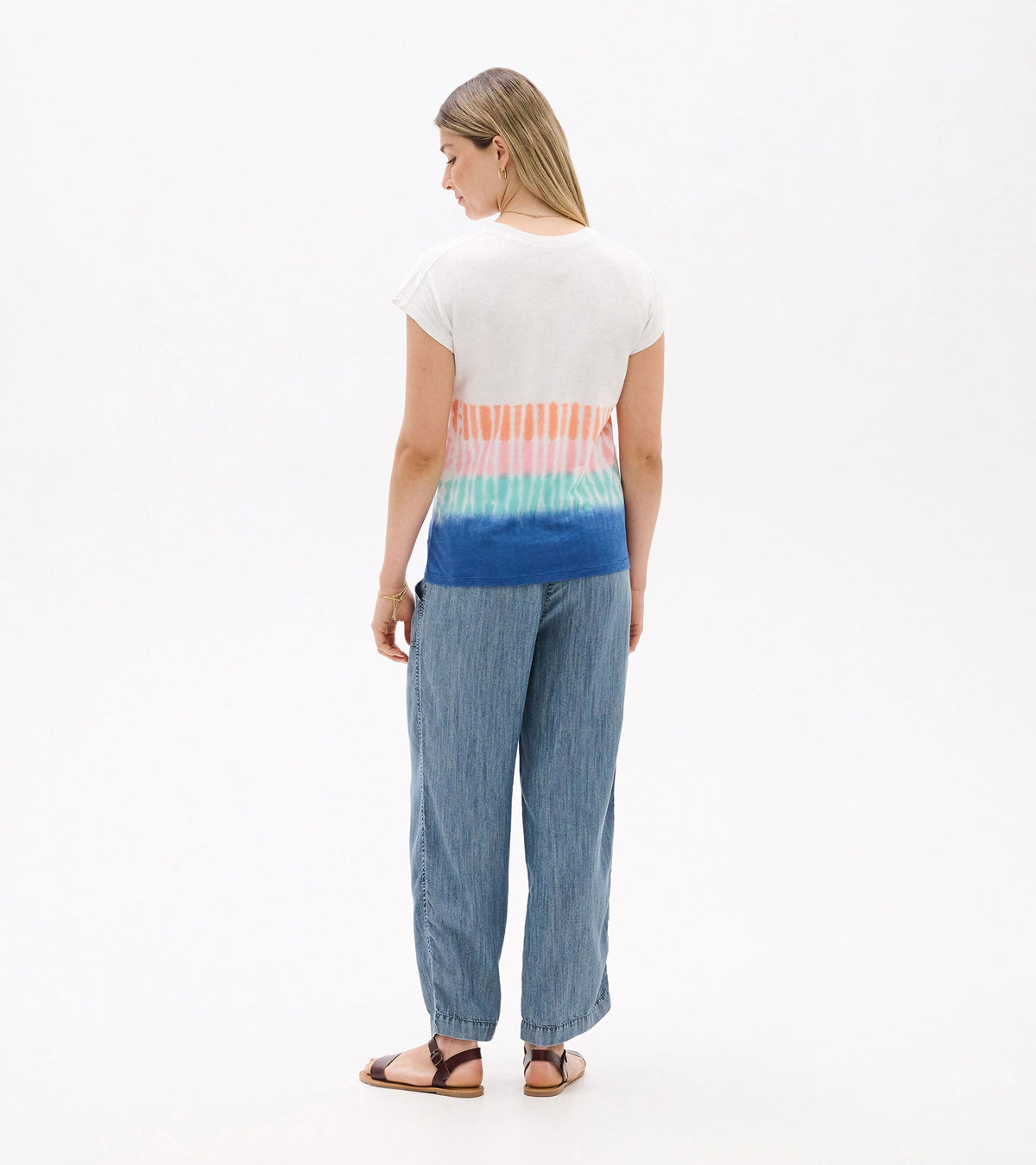 Slouchy Pocket Tee - Vintage Beach - Hatley Women