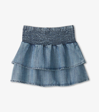 Girls Tencel Smocked Skirt - Hatley Girls