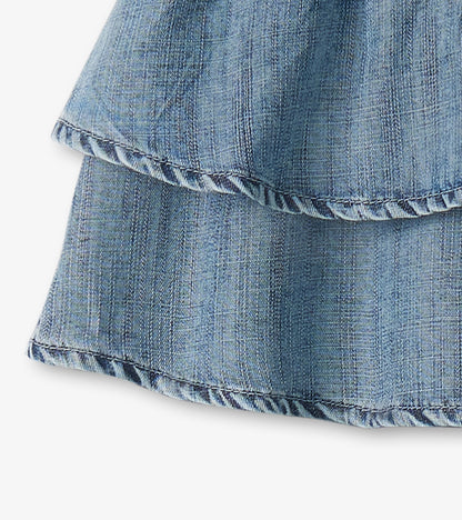 Girls Tencel Smocked Skirt - Hatley Girls