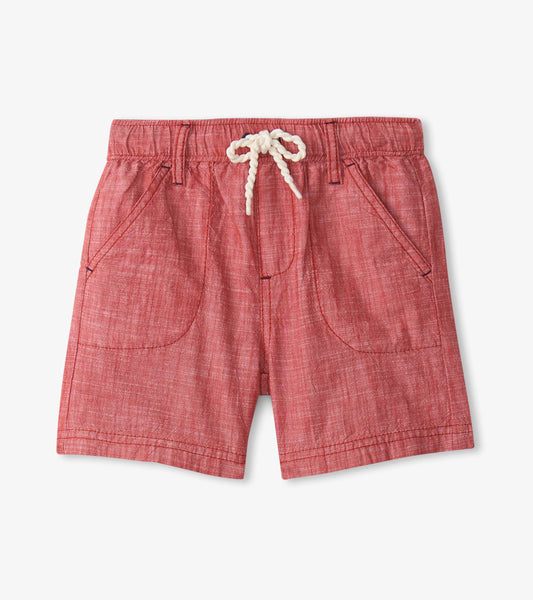 Boys Nautical Chambray Woven Shorts - Hatley Boys