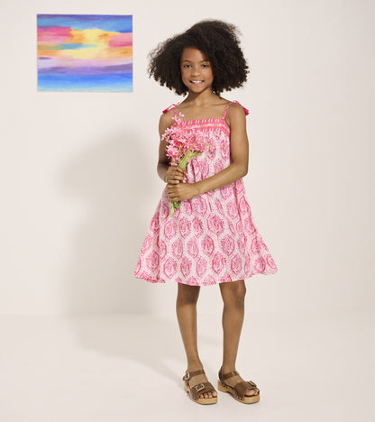 Girls Geo Mosaic Dress - Hatley Girls