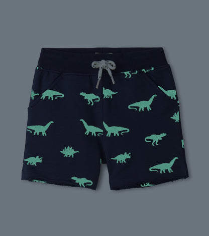 Boys Dino Glow Pull-On Shorts - Hatley Boys