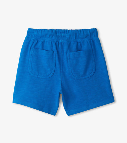 Boys Deep Blue Sky Relaxed Shorts - Hatley Boys