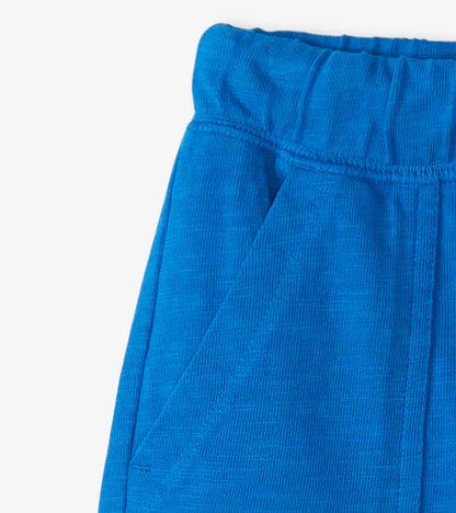 Boys Deep Blue Sky Relaxed Shorts - Hatley Boys