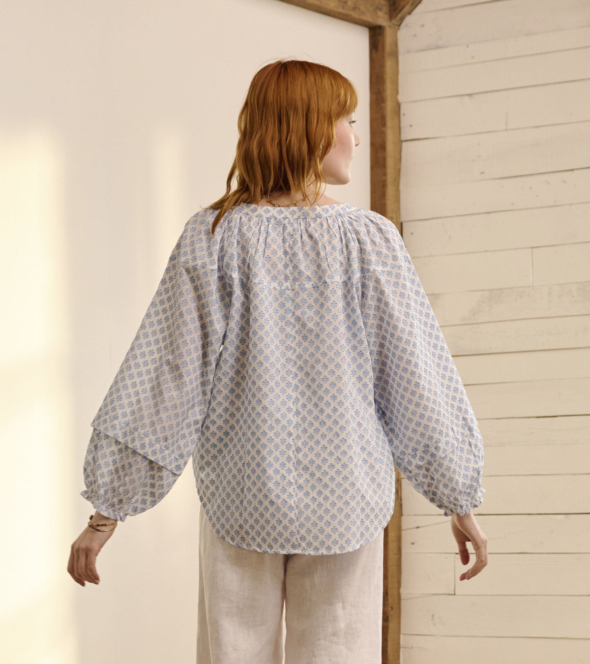 Naomi Blouse - Petal Palace - Hatley Women