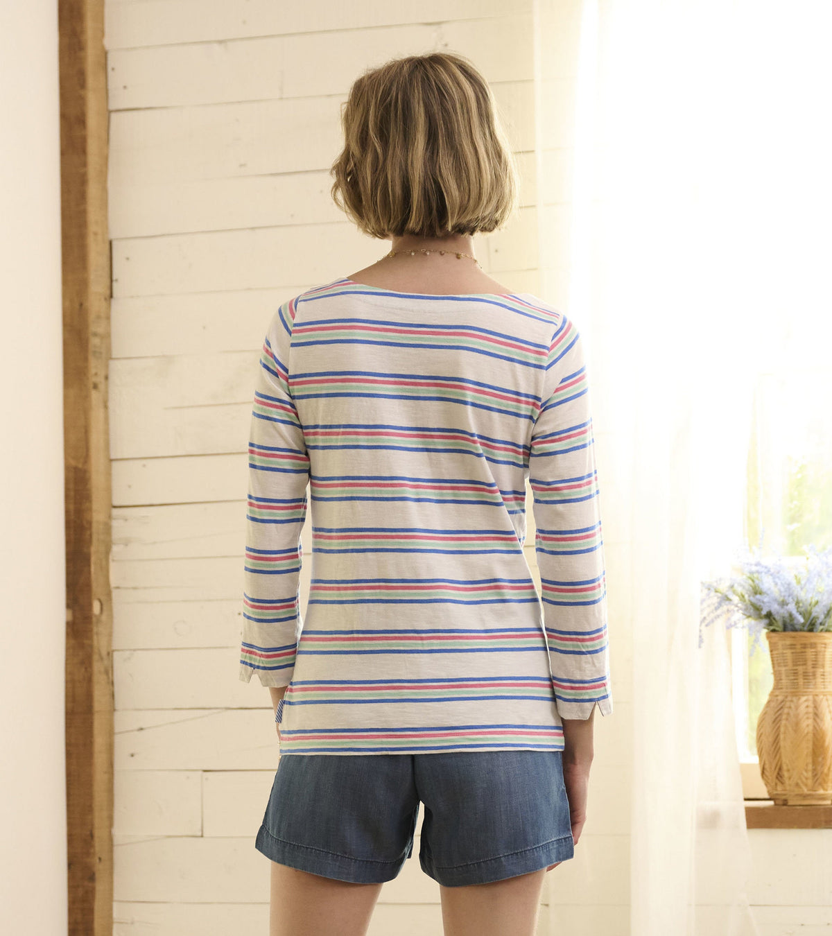 Button Breton - Seaside Stripes - Hatley Women