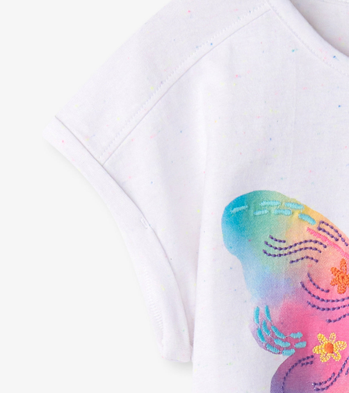 Girls Painted Butterfly Relaxed T-Shirt - Hatley Girls