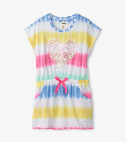 Girls Sunset Tie Dye Pull-On Dress - Hatley Girls