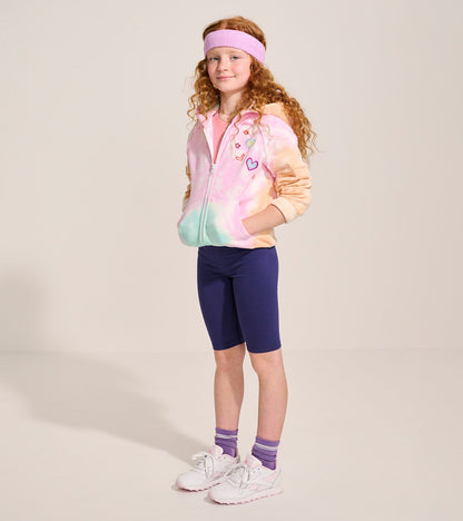Girls Summer Waves Tie Dye Hoodie - Hatley Girls