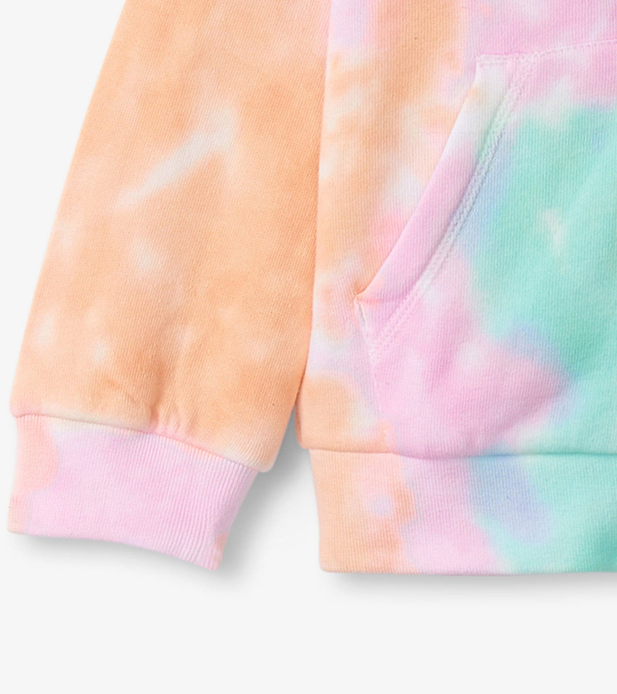 Girls Summer Waves Tie Dye Hoodie - Hatley Girls