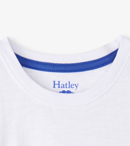 Girls Roller Skates Graphic Tee - Hatley Girls
