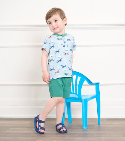 Baby & Toddler Boys Airplanes Henley - Hatley Baby & Toddler
