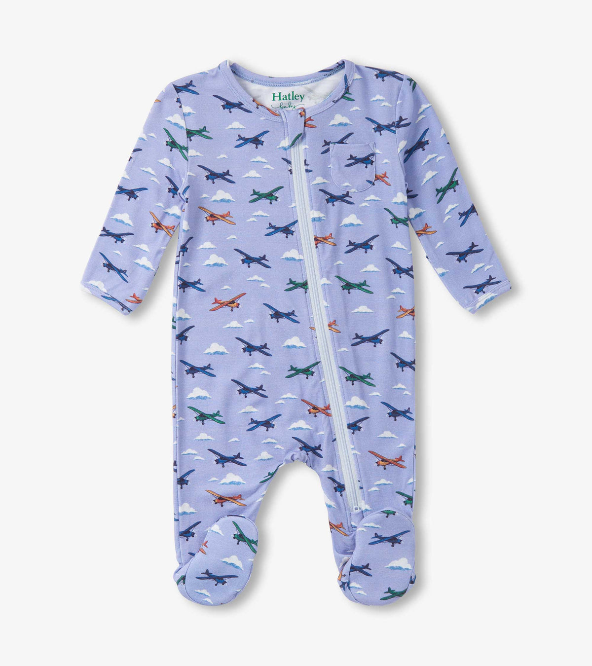 Baby Boys Airplanes Footed Sleeper - Hatley Baby & Toddler