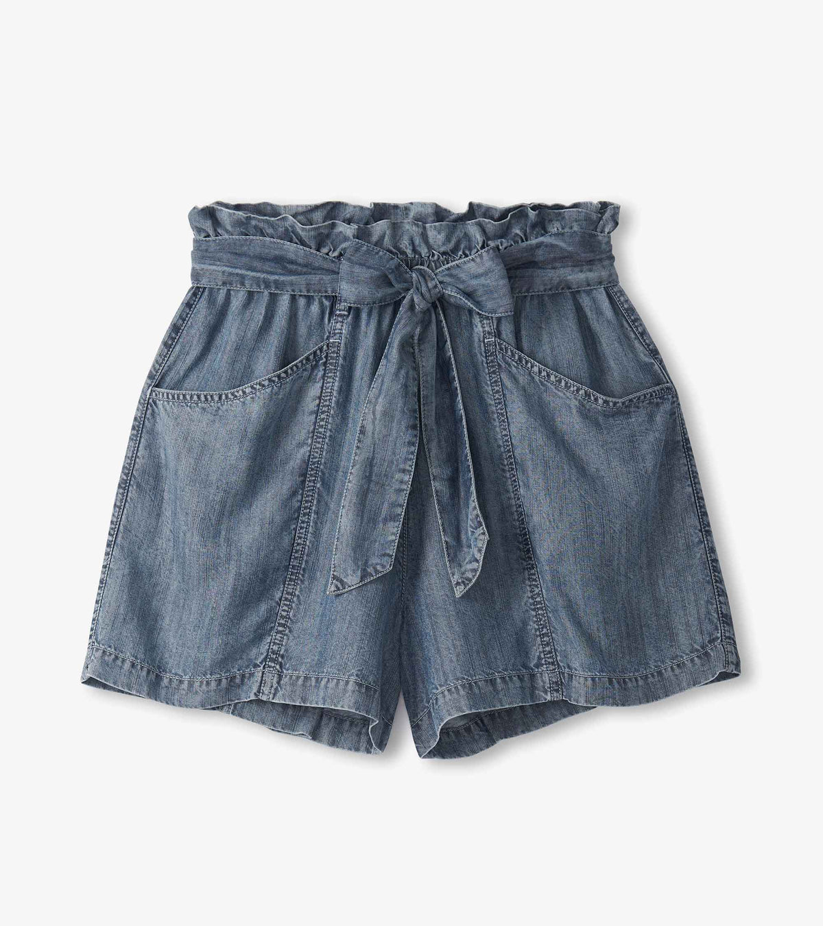 Cassie Shorts - Blue Acid Wash - Hatley Women