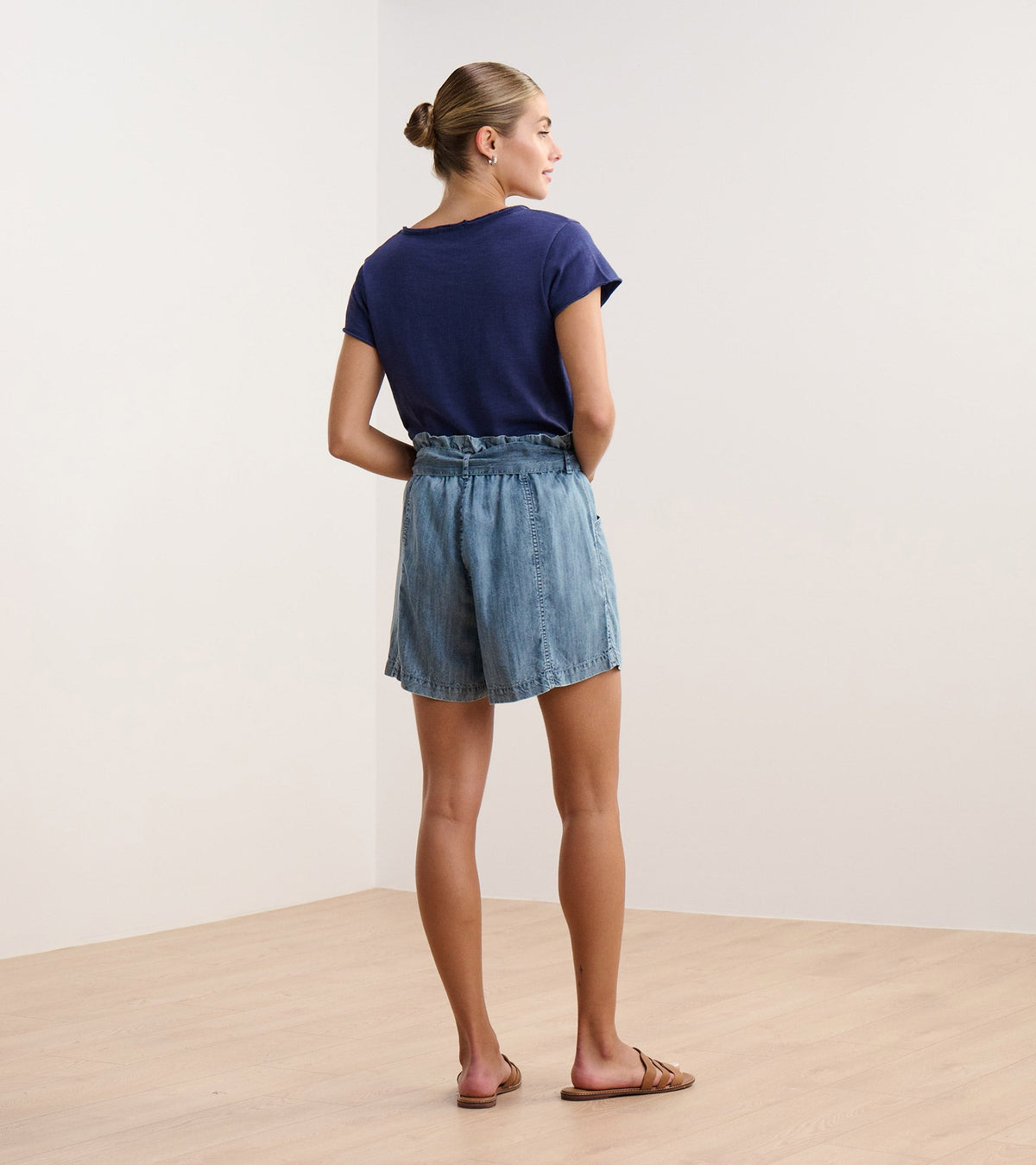 Cassie Shorts - Blue Acid Wash - Hatley Women