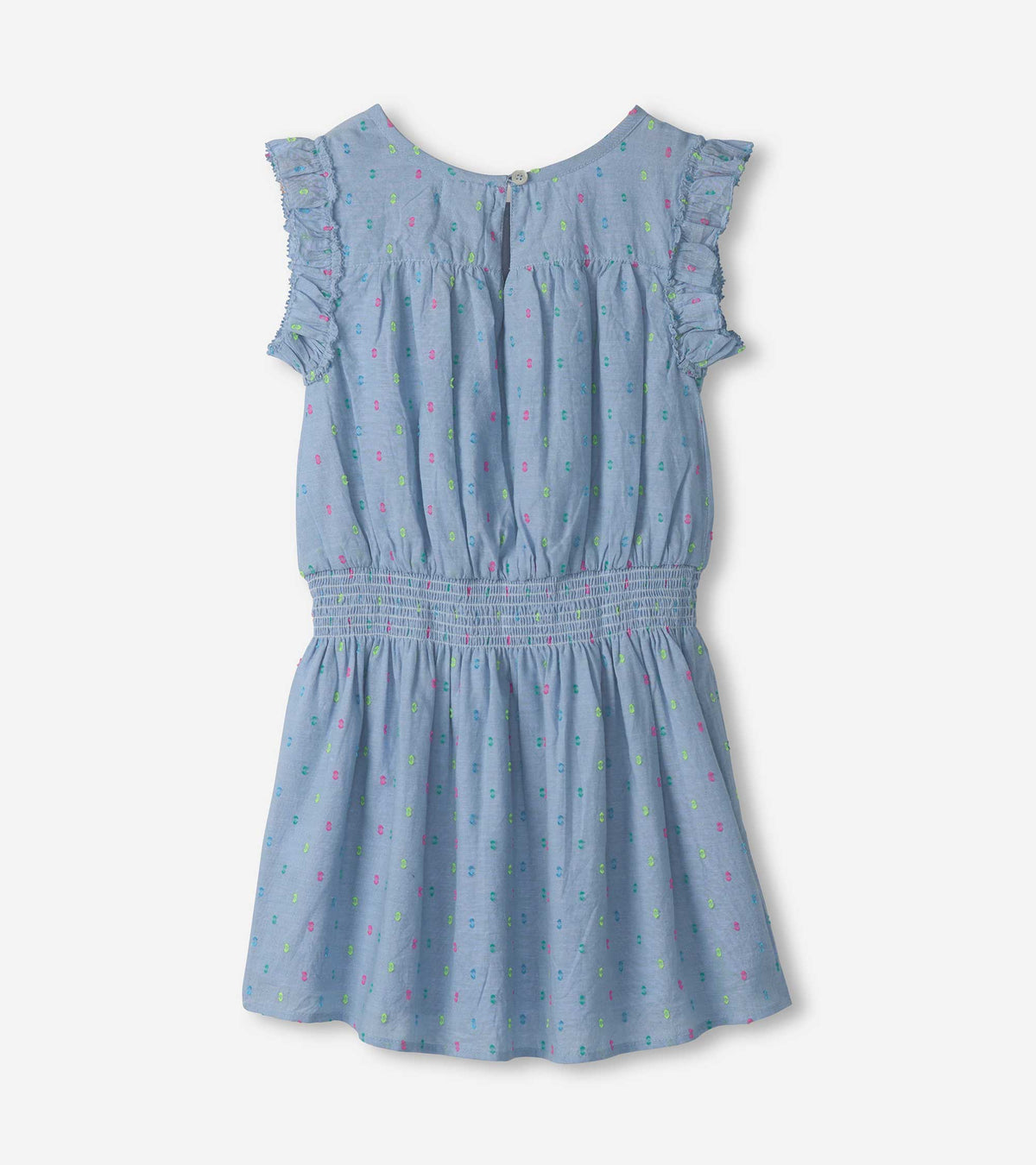 Girls Chambray Woven Play Dress - Hatley Girls